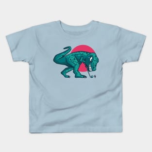 T-Rex Golfer Kids T-Shirt